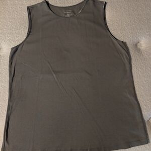 Gray Sleeveless Women's Top